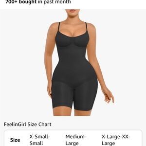 Women's Black Shapewear Bodysuit